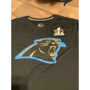 Nike Dri-FIT‎ Carolina Panthers Super Bowl 50 T-Shirt XXL